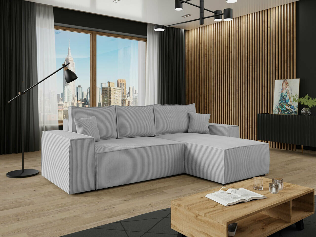 Stūra dīvāns Clovis 108 (Poso 110)