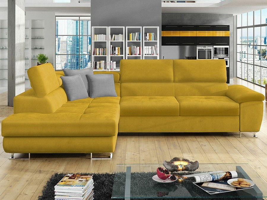 Stūra dīvāns Comfivo Ruta II (Magic Velvet 2234 + Magic Velvet 2217)