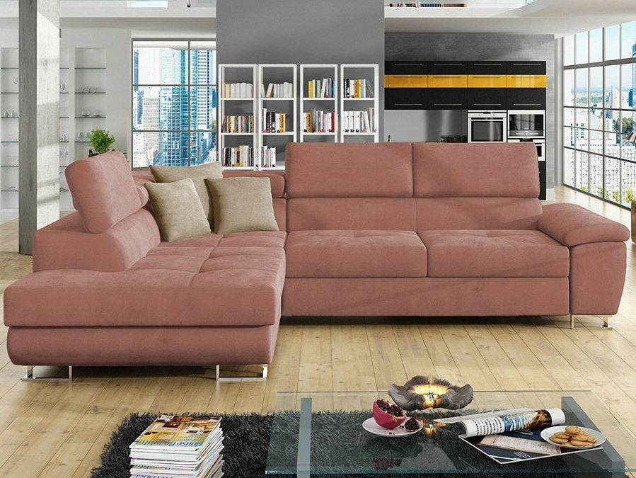 Stūra dīvāns Comfivo Ruta II (Uttario Velvet 2955 + Uttario Velvet 2979)