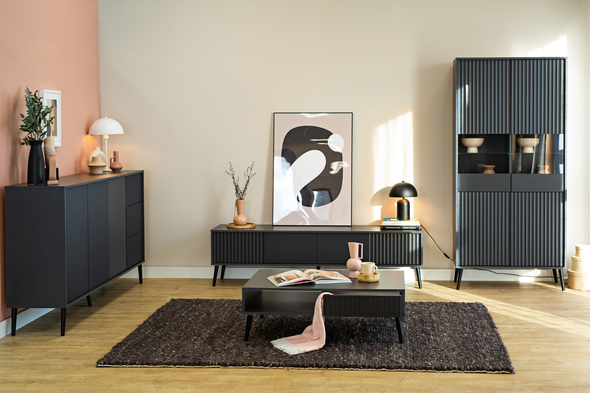 Žurnālu galdiņš Cirferi 103 (Antracīts)