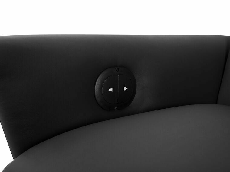 Atpūtas krēsls reglainer Berwyn 1313 (Melns)