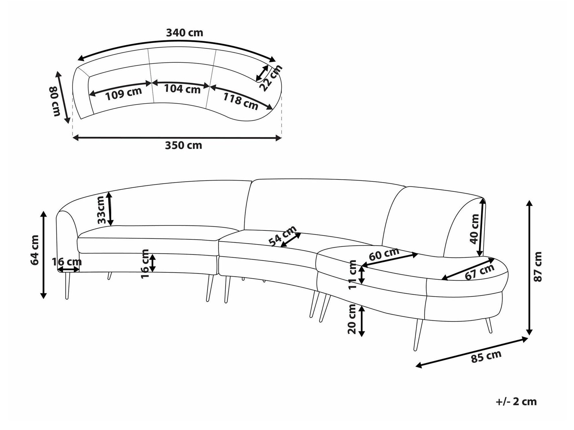 Диван Berwyn 1312 (Серый)