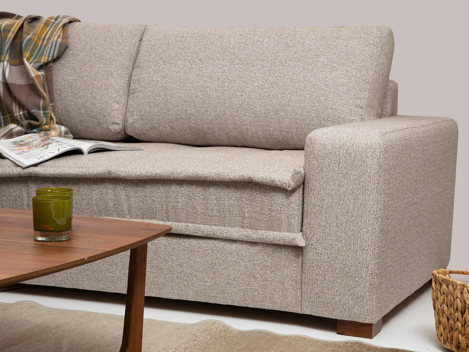 Модульный угловой диван Altadena 444 (Бежевый)