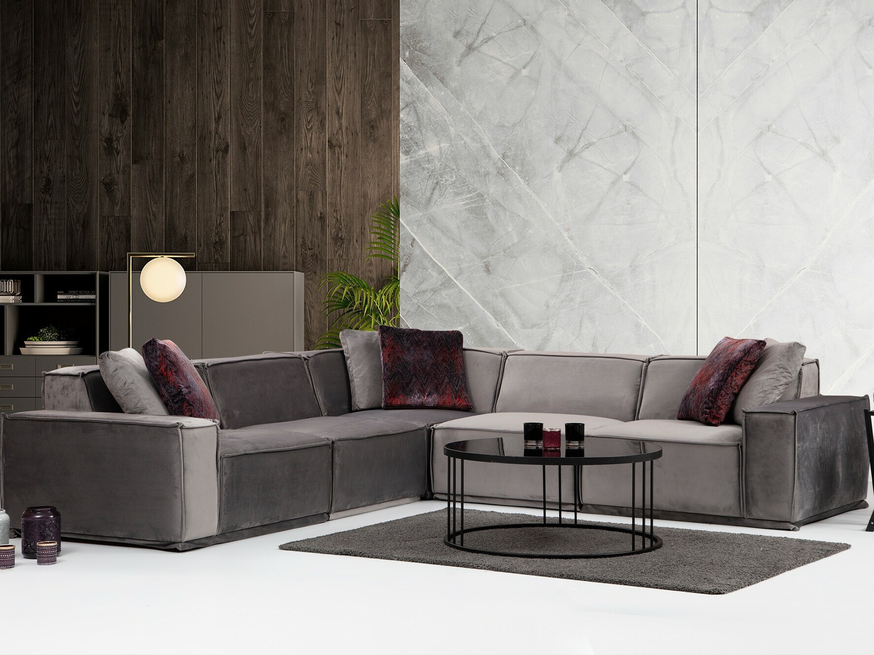 Модульный угловой диван Ferliva 105