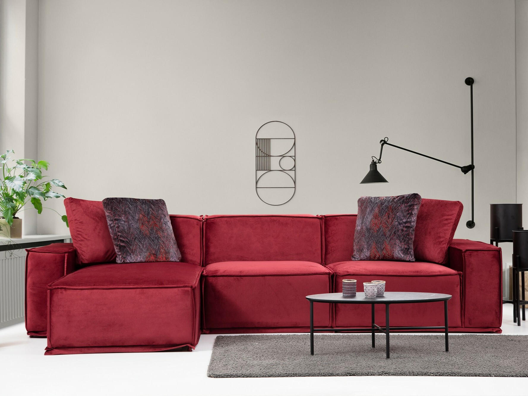 Moduļu stūra dīvāns Ferliva 104