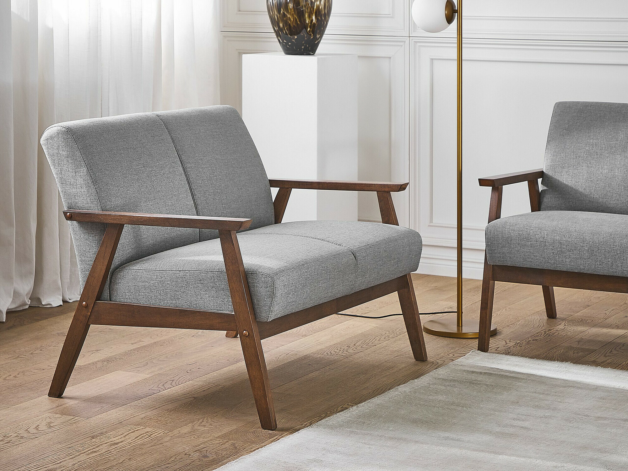 Dīvāns Berwyn 1323 (Pelēks)