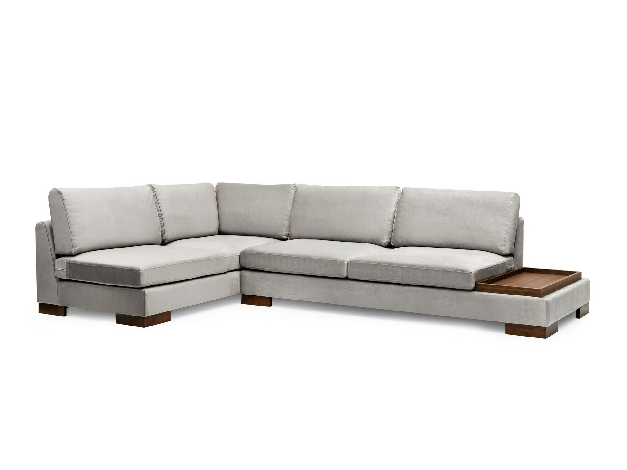 Stūra dīvāns Altadena 448 (Pelēks)