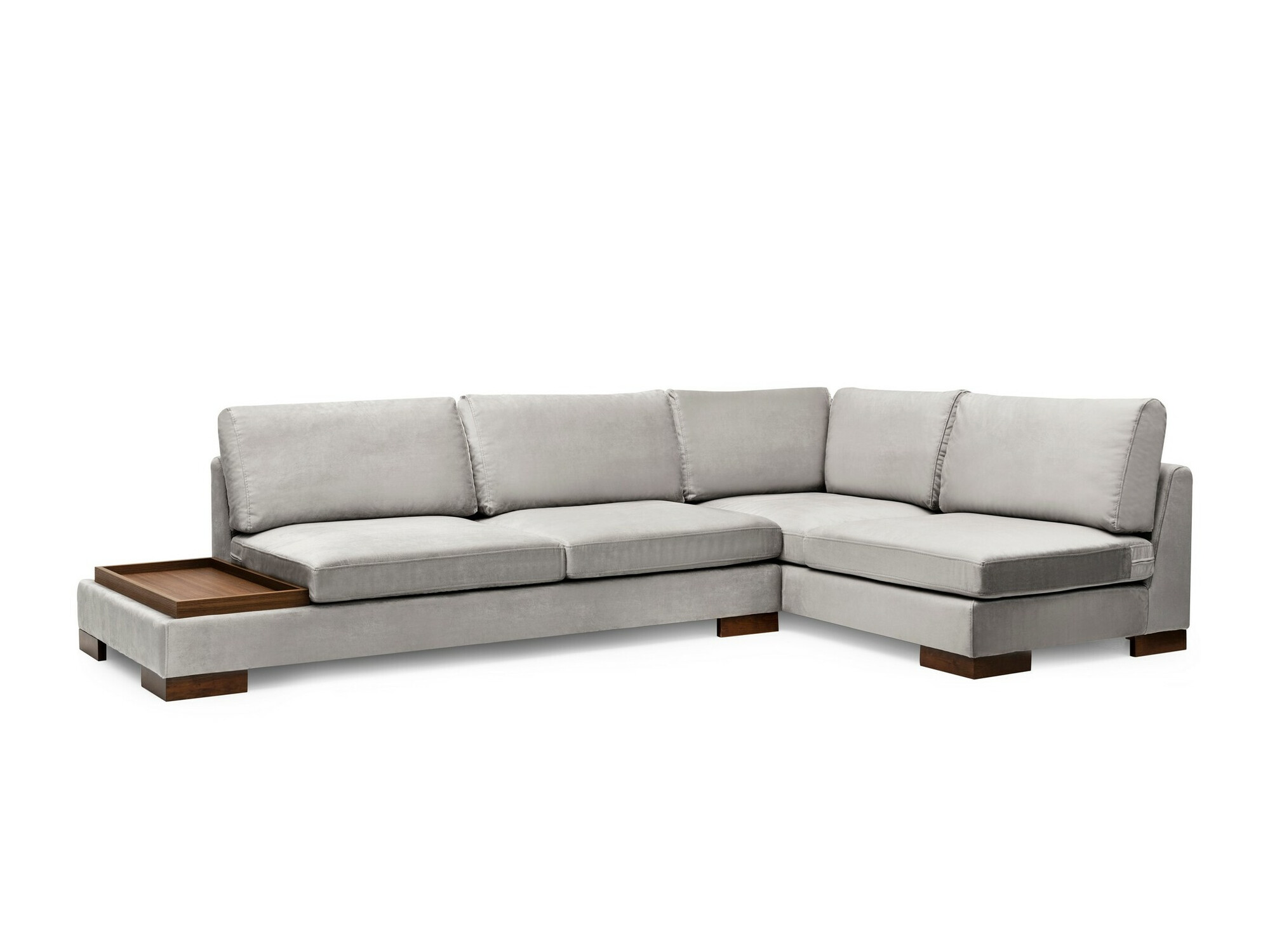 Stūra dīvāns Altadena 448 (Pelēks)