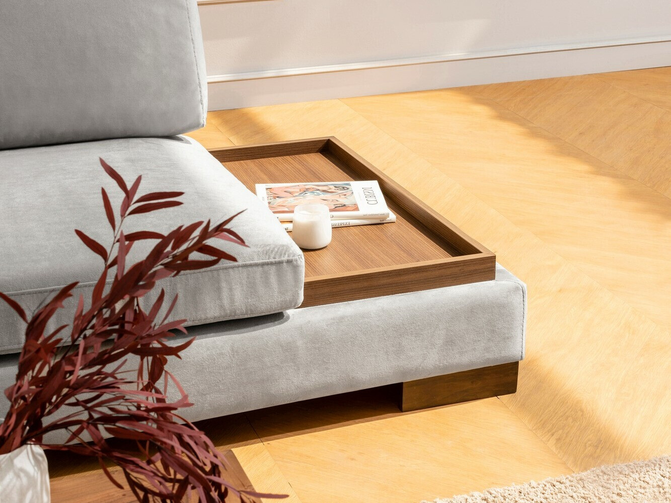 Угловой диван Altadena 448 (Серый)