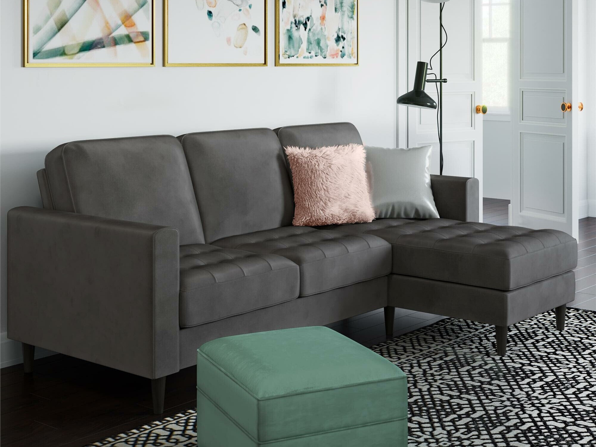 Угловой диван CosmoLiving by Cosmopolitan 158