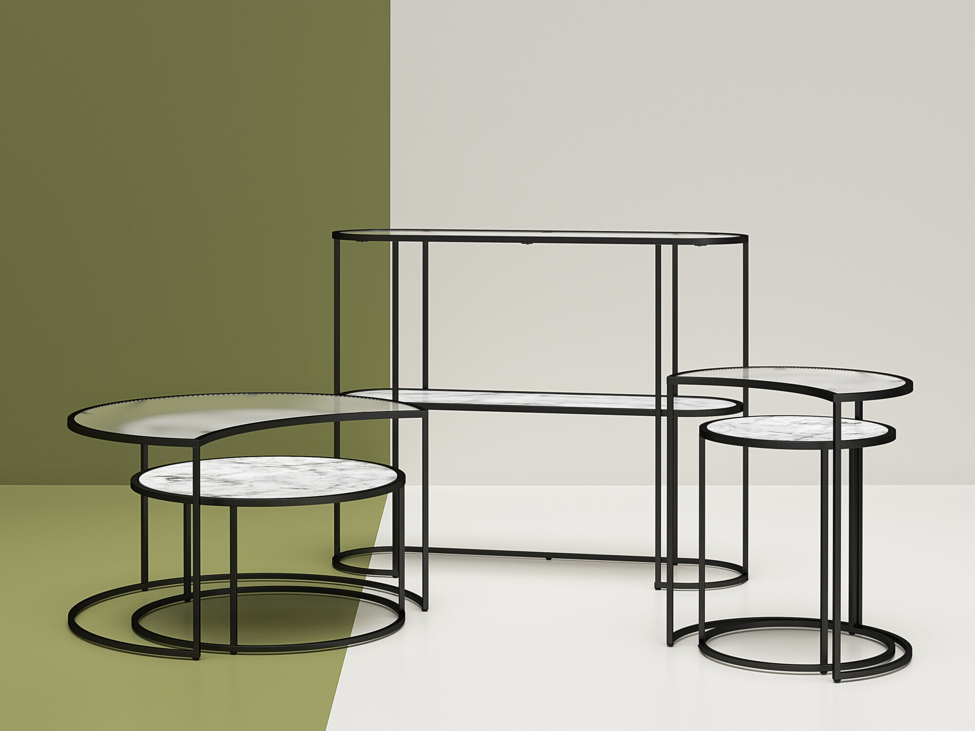 Комплект журнальных столиков Tulsa 628