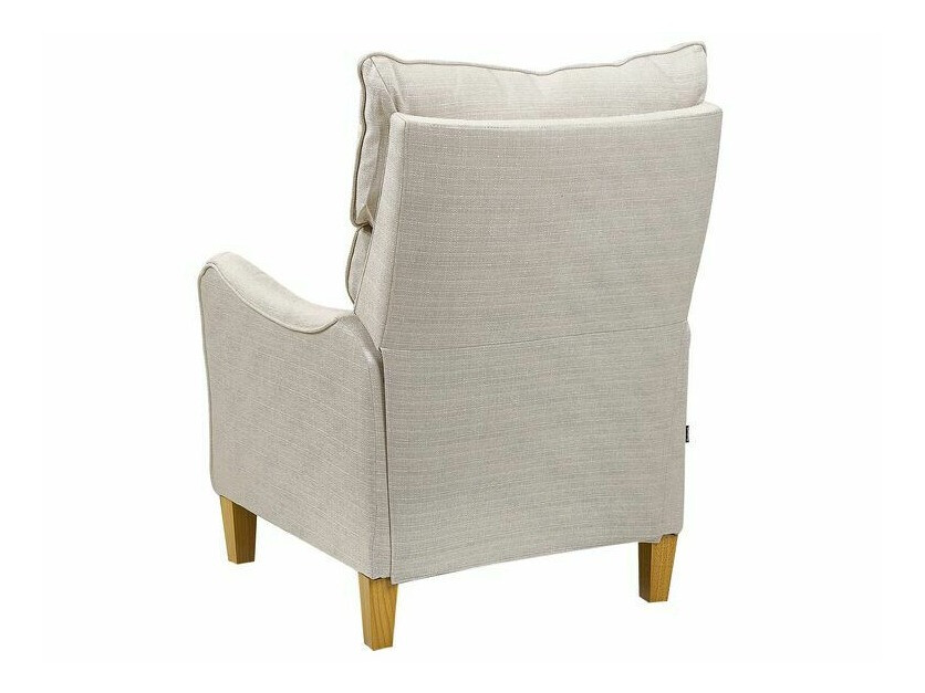 Krēsls reglainer Berwyn 1329 (Bēšs + Gaišs koks)