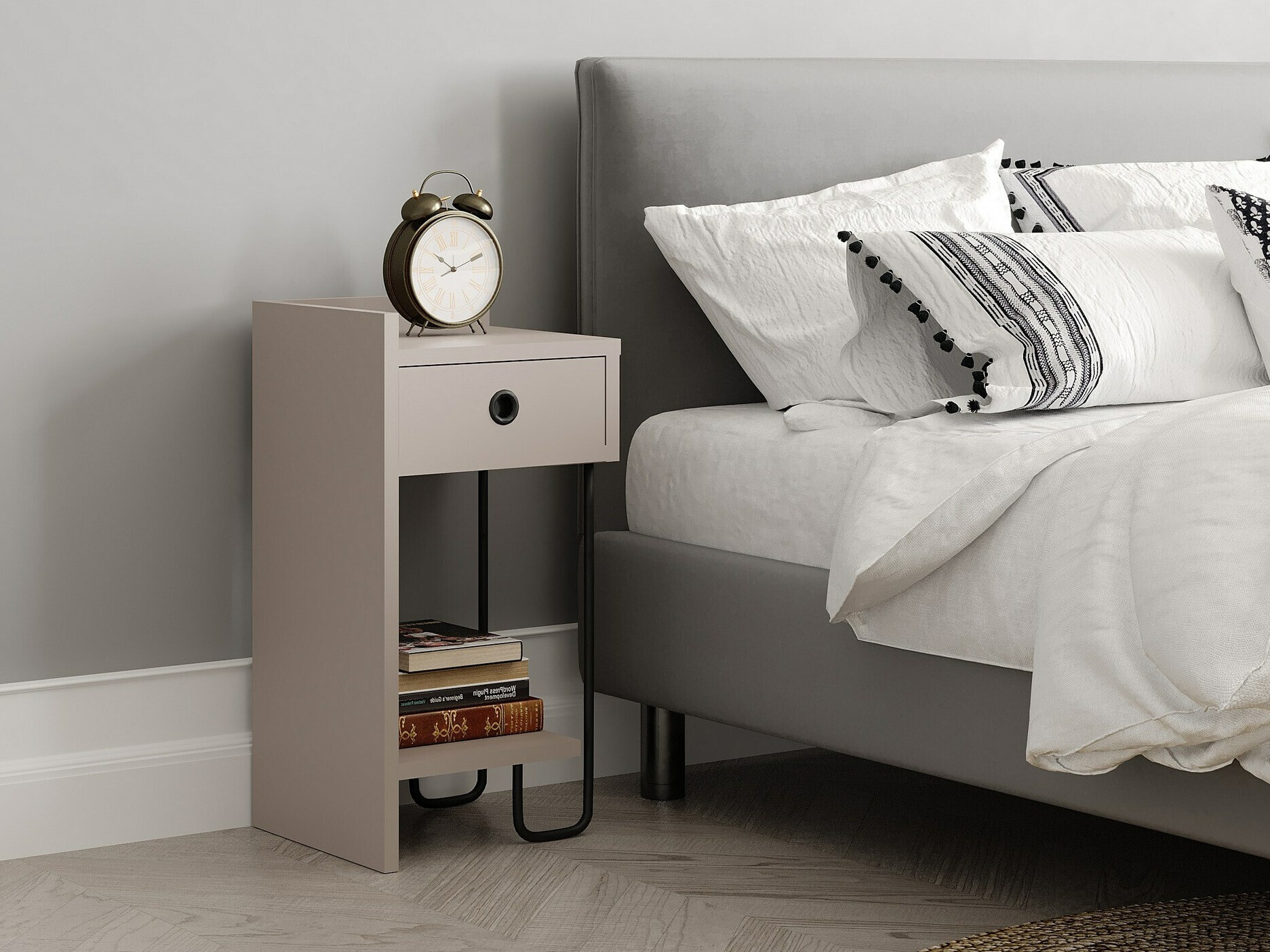 Прикроватная тумбочка Kailua 1524 (Капучино)