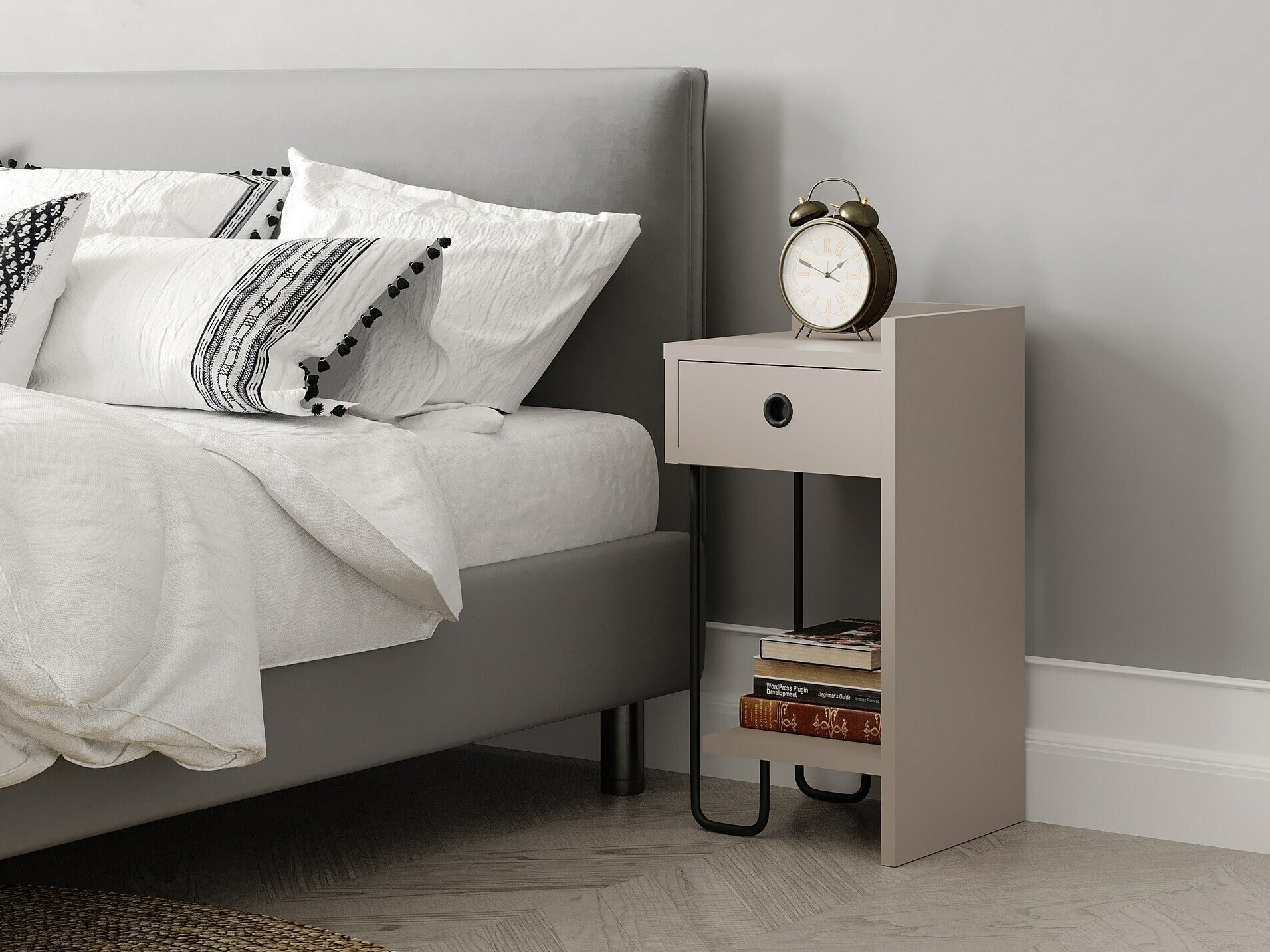 Прикроватная тумбочка Kailua 1524 (Капучино)