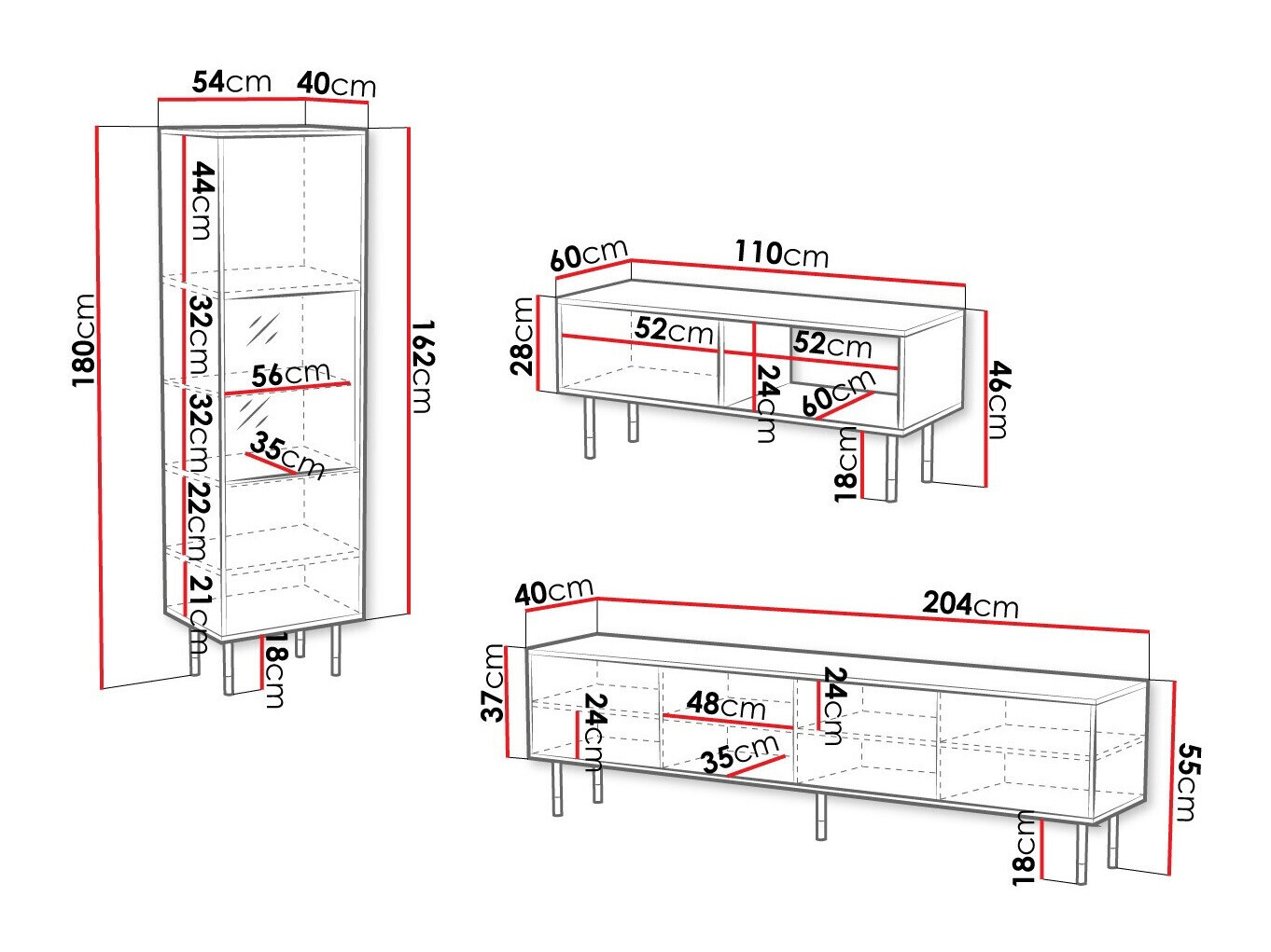 Viesistabas komplekts Elmteo 107