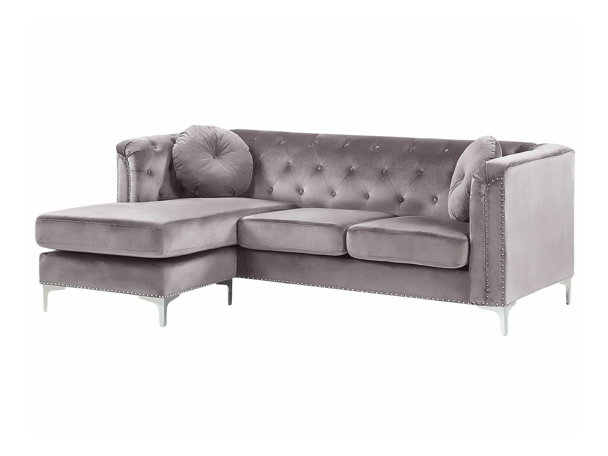 Stūra dīvāns Berwyn 1387 (Pelēks)