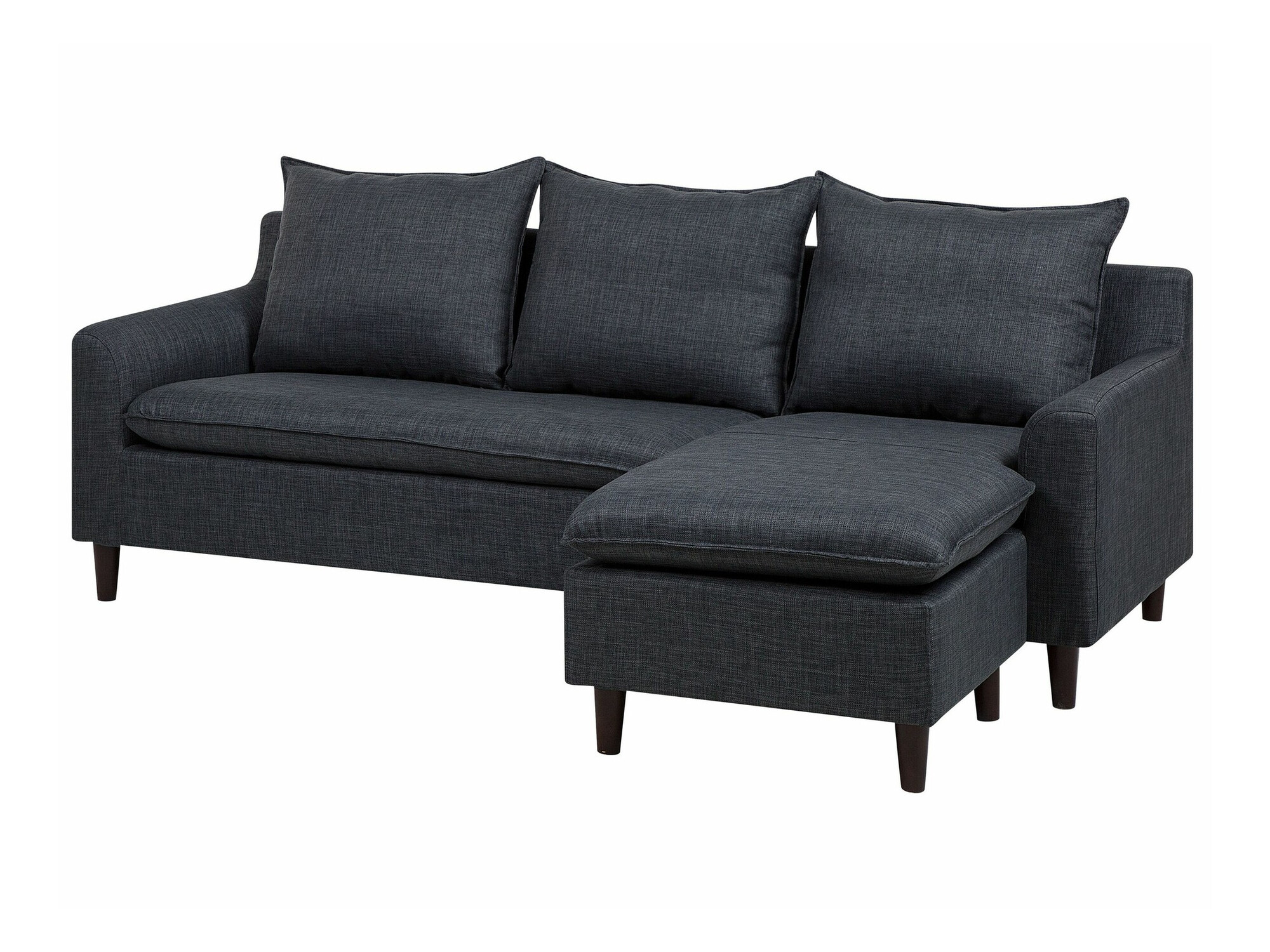 Stūra dīvāns Berwyn 1395 (Tumši pelēks)