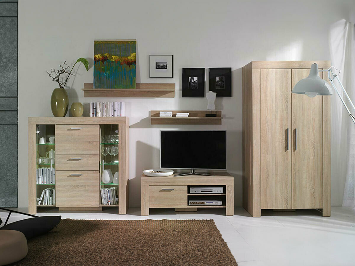 Viesistabas komplekts Melfeli 127 (Sonomas ozols)