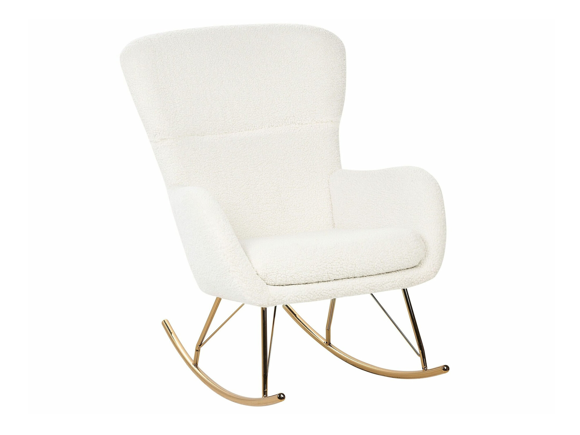 Кресло-качалка Berwyn 1434 (Белый + Золотой)