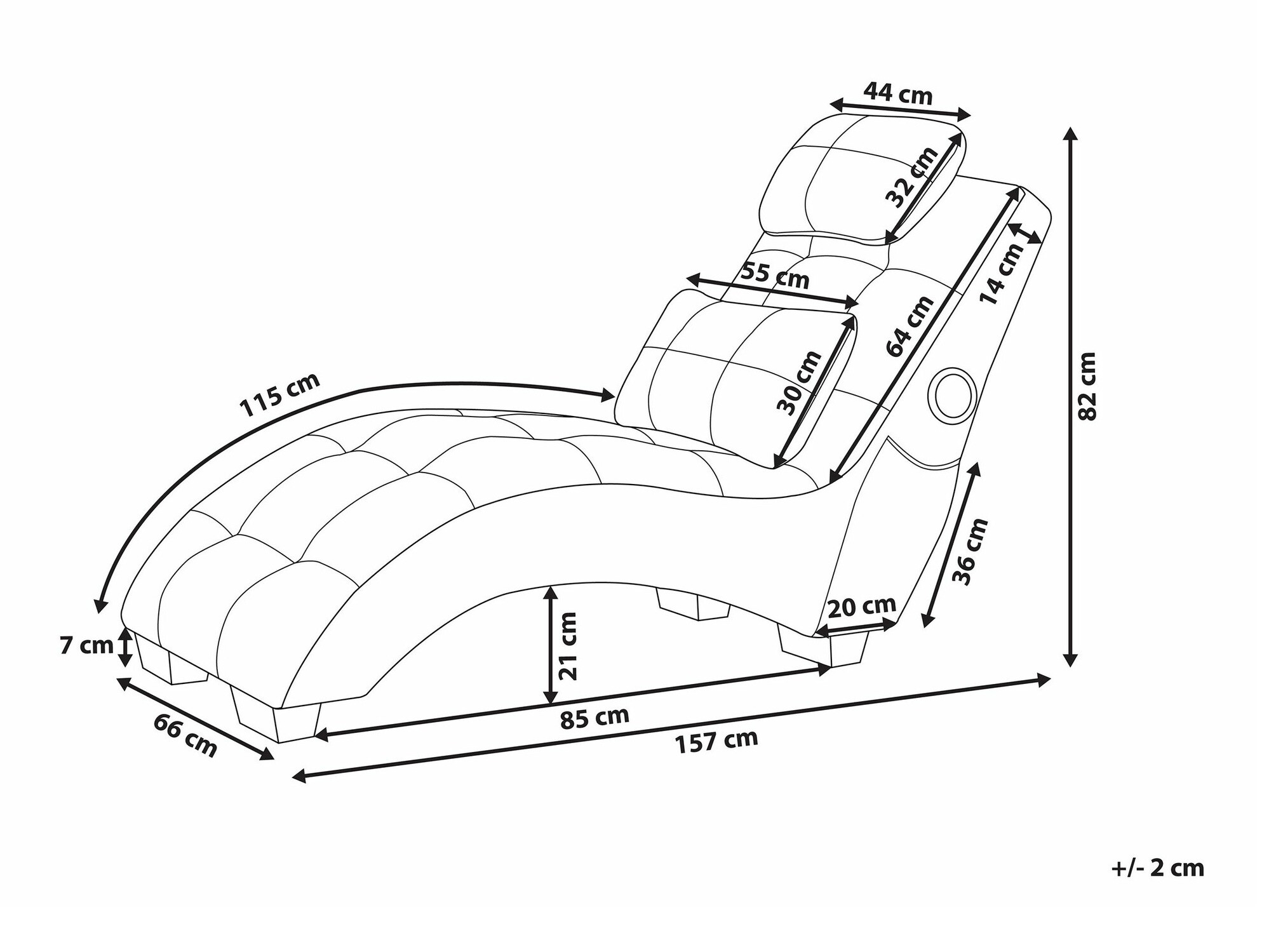 Kušete Berwyn 1426 (Pelēks)
