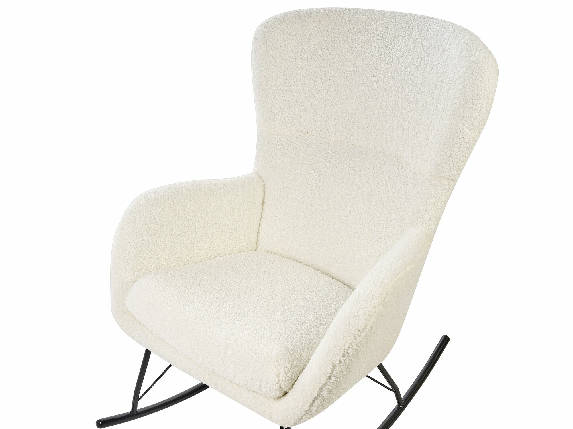 Šūpuļkrēsls Berwyn 1434 (Melns + Krēms)