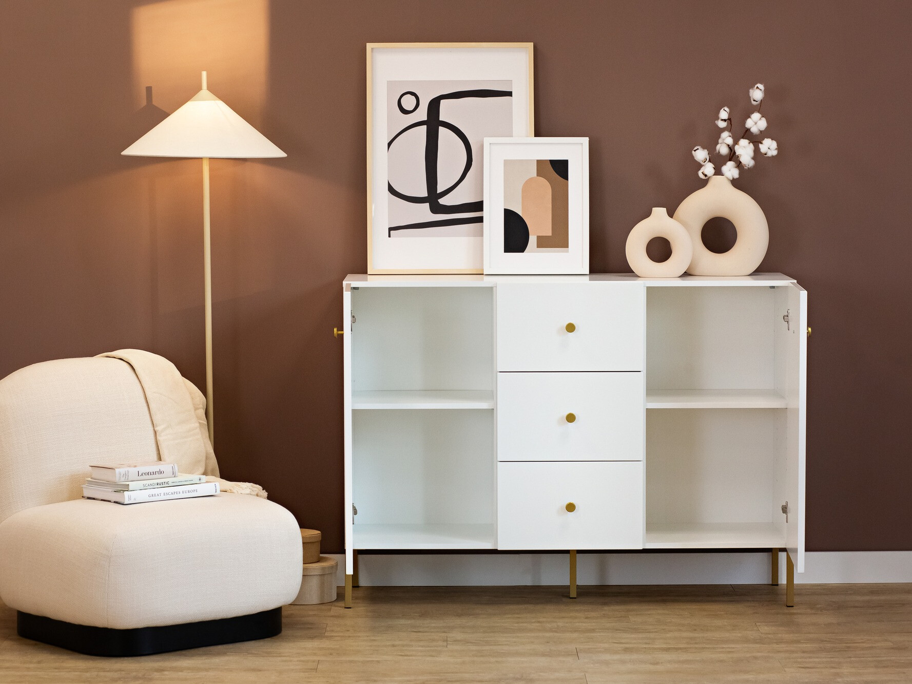 Kumode Etliva 101 (Balts + Zelta)