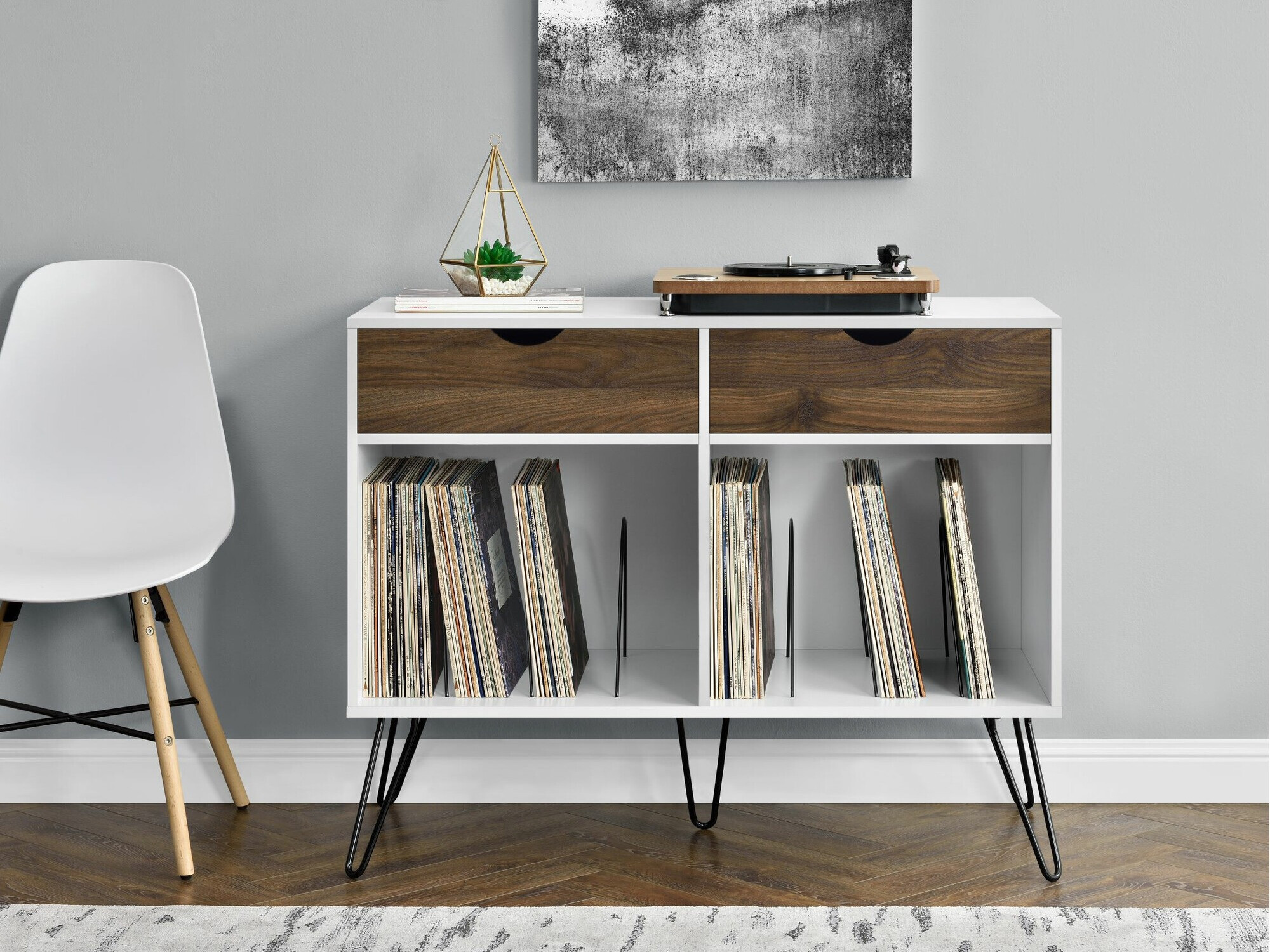 Plaukts Tulsa 671 (Balts + Ozols)