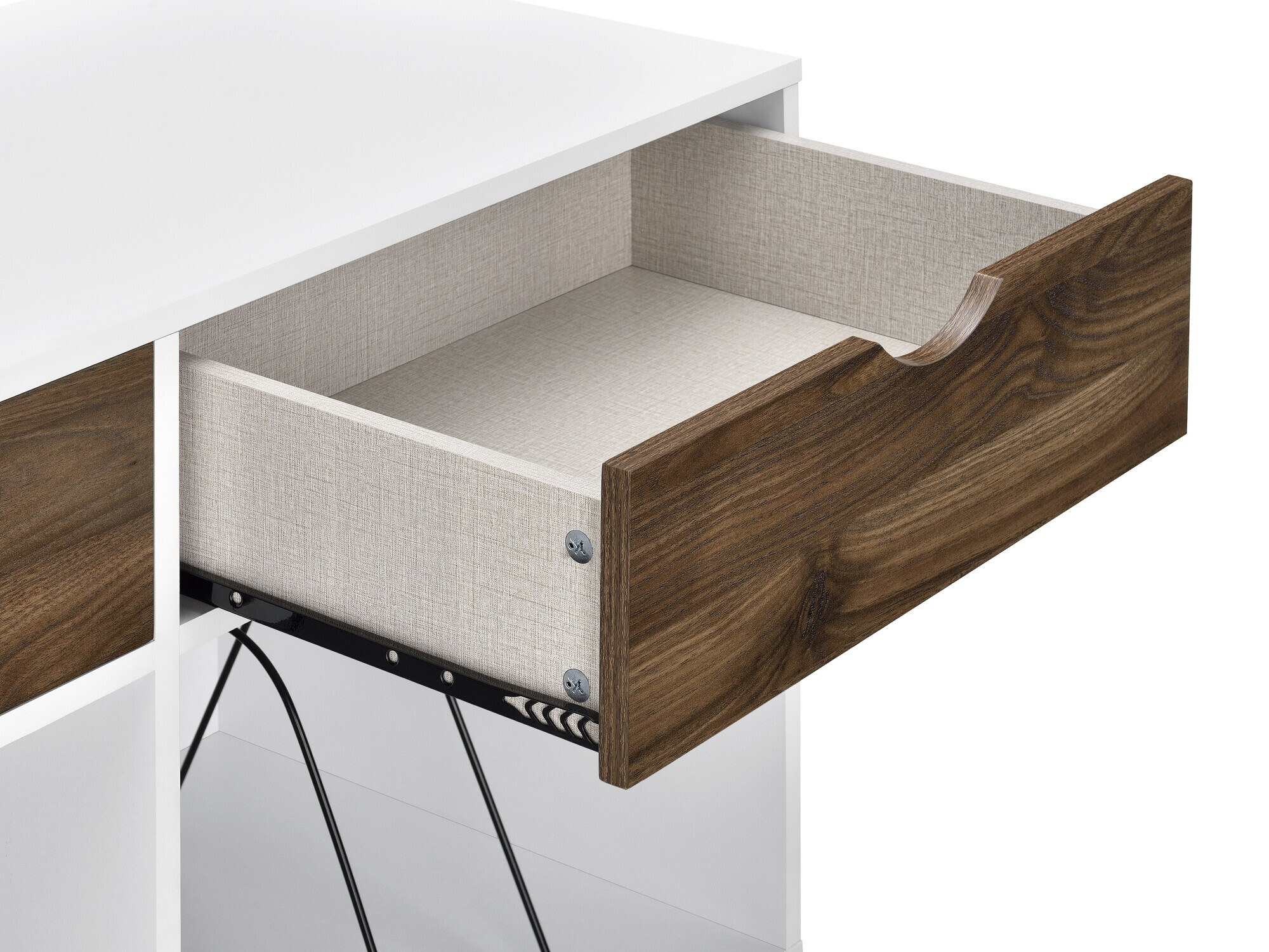 Plaukts Tulsa 671 (Balts + Ozols)