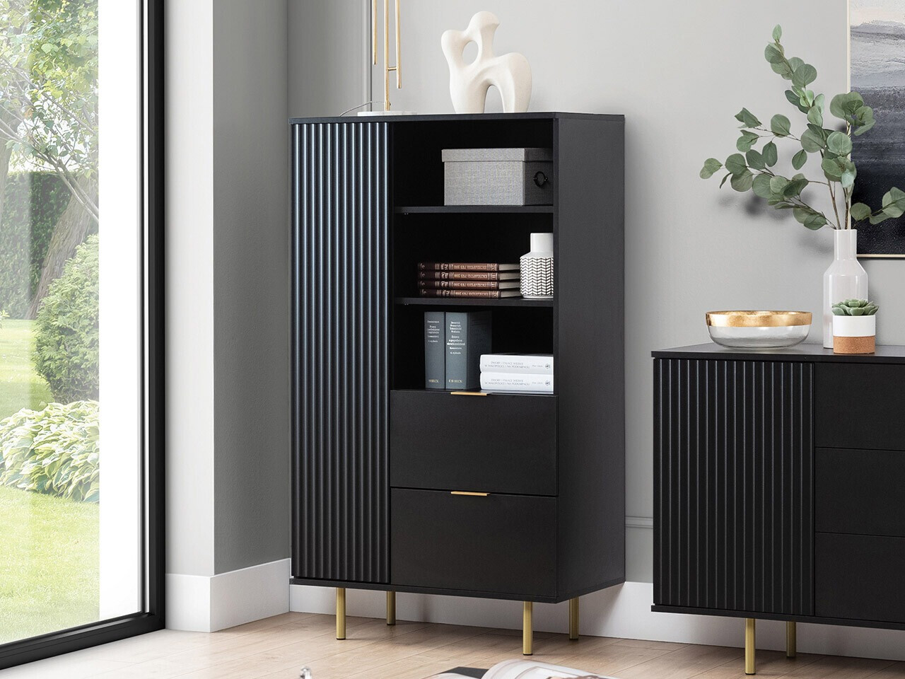 Стеллаж Virdomi 103 (Чёрный)