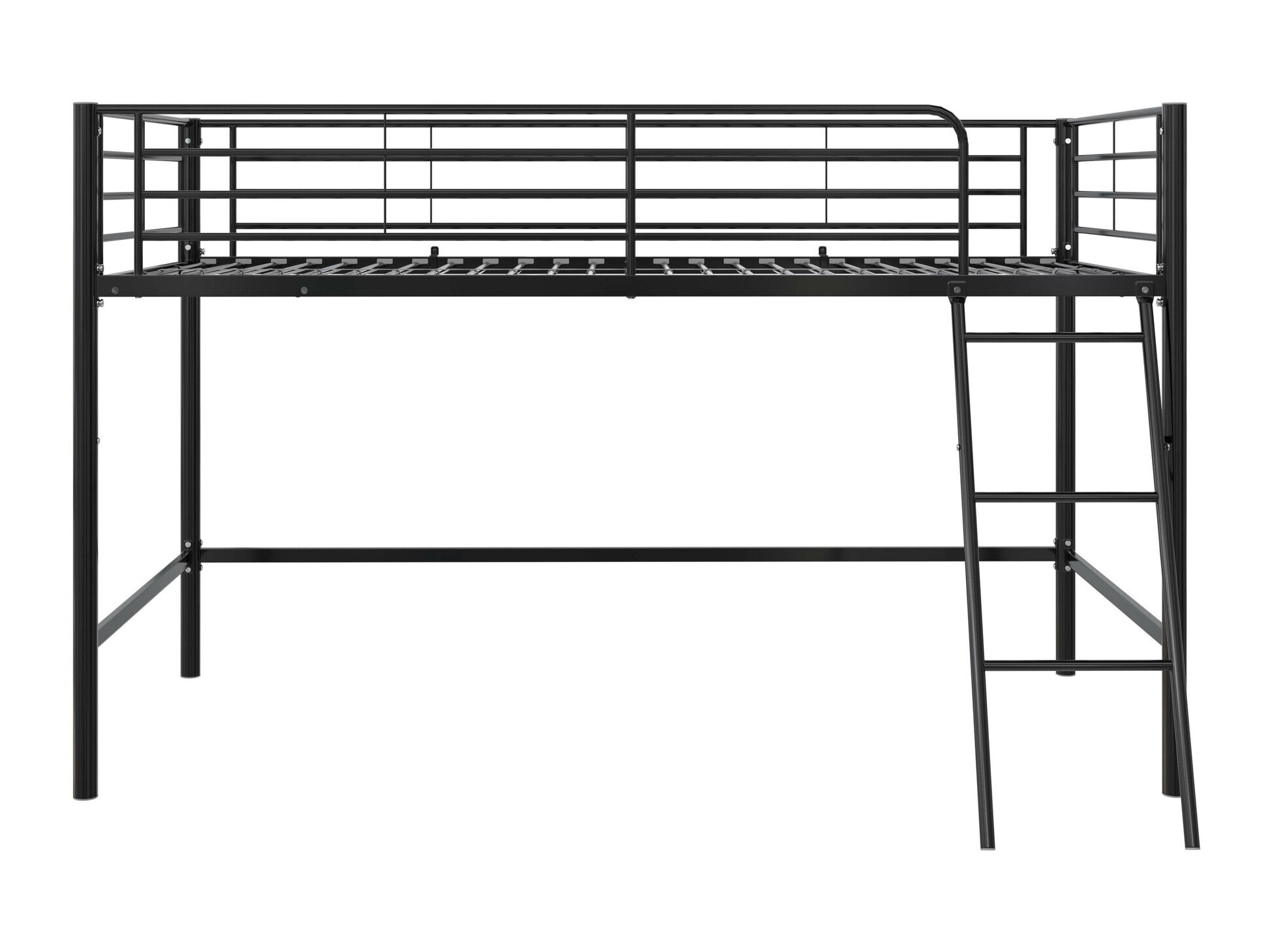 Высокая кровать Denton 1224 (Чёрный)