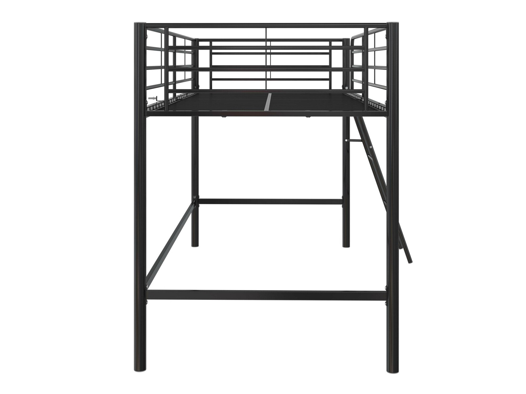 Высокая кровать Denton 1224 (Чёрный)