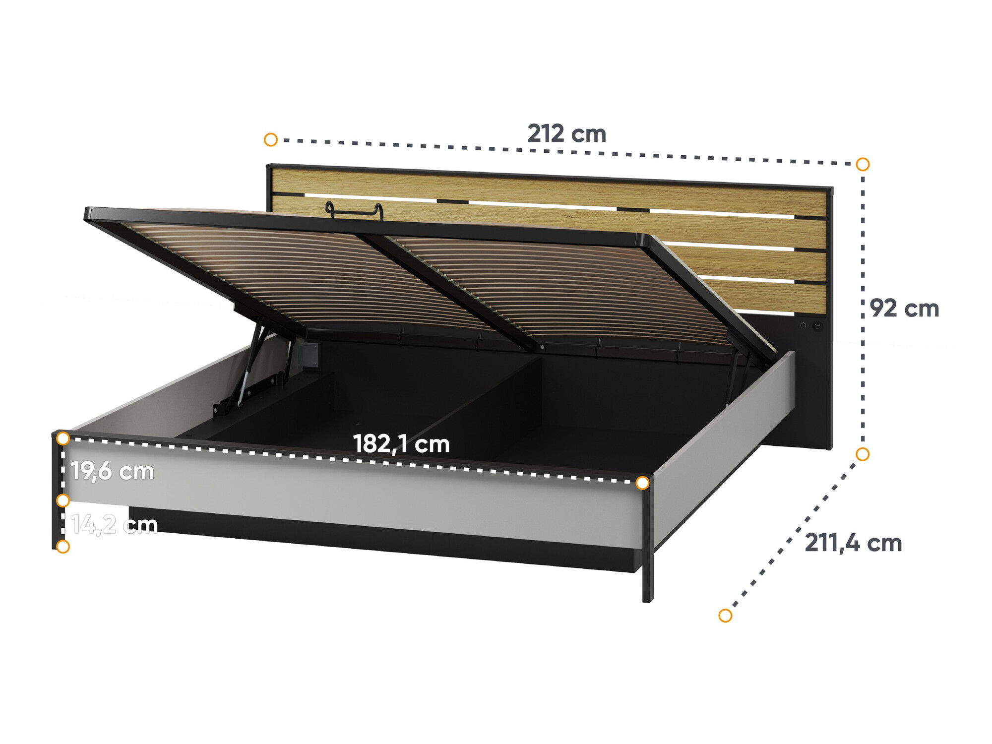 Guļamistabas komplekts Almela 106
