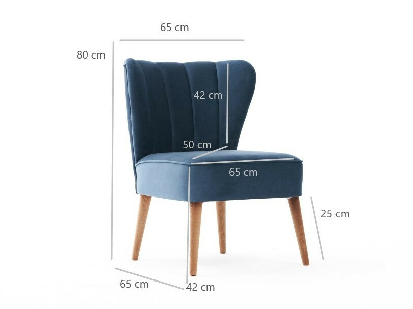 Кресло Altadena 463 (Синий)