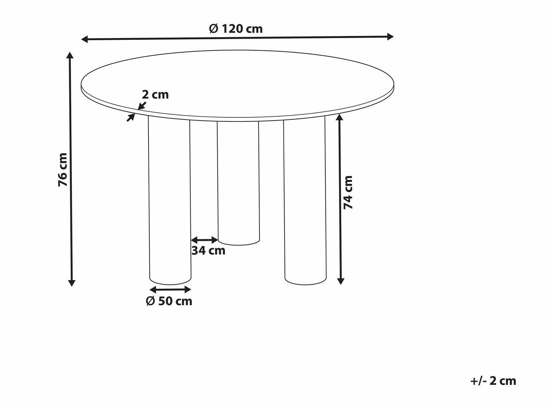 Cтол Berwyn 1474 (Темное дерево)