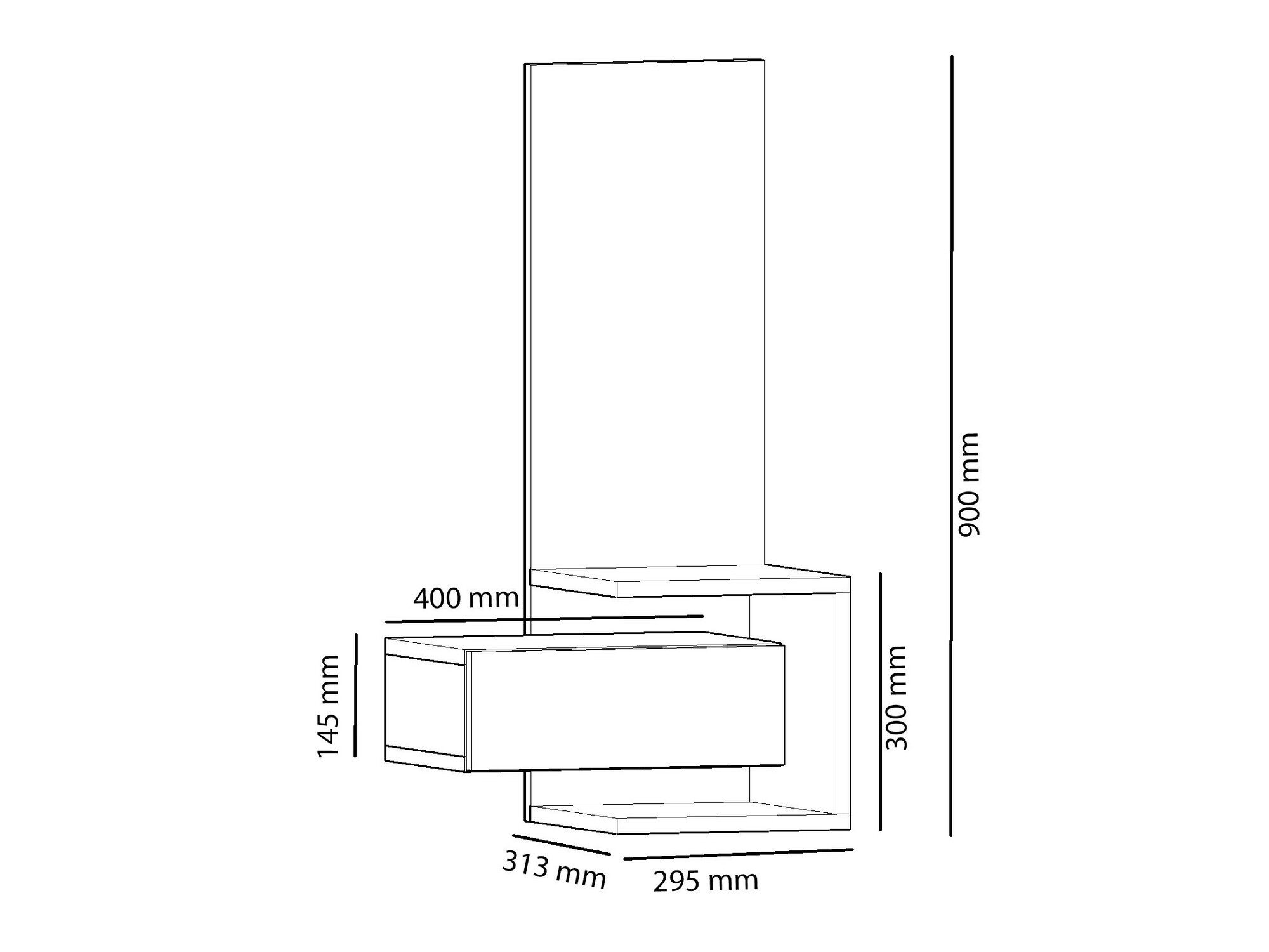 Макияжный столик Kailua 1630