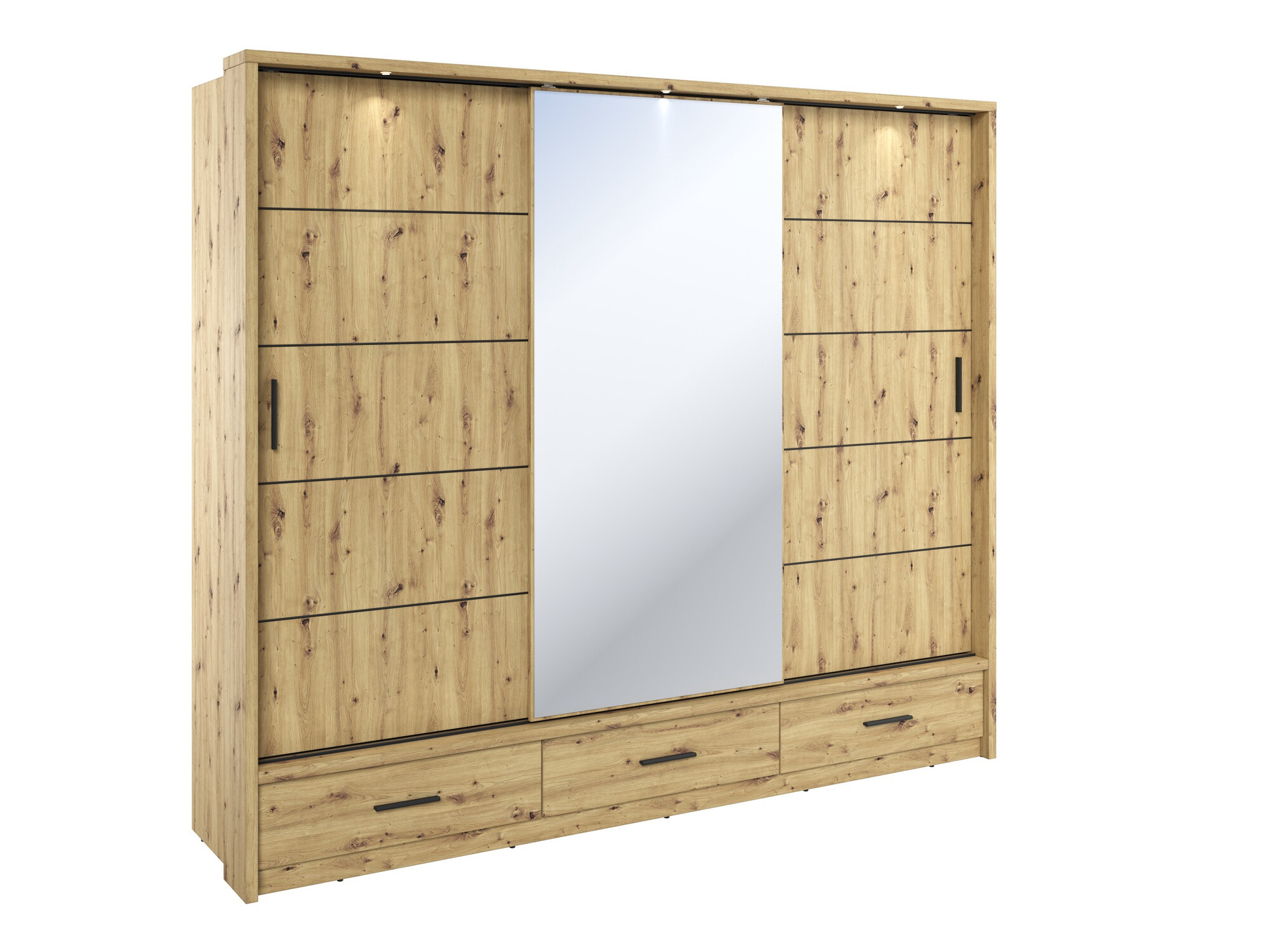 Шкаф Fresno 100 (Artisan дуб)