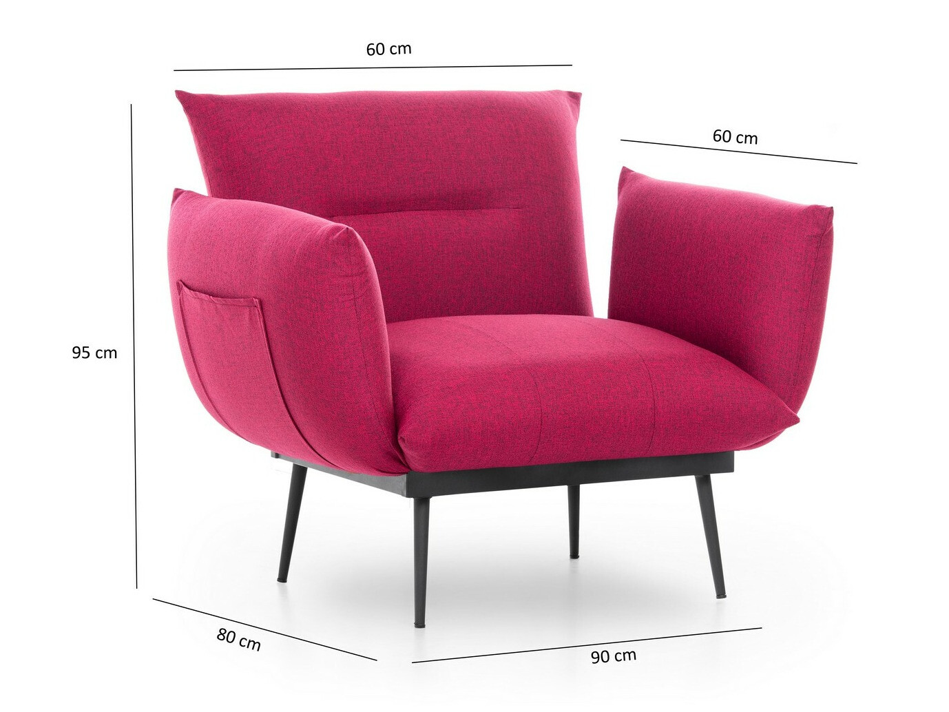 Кресло Altadena 469 (Розовый)