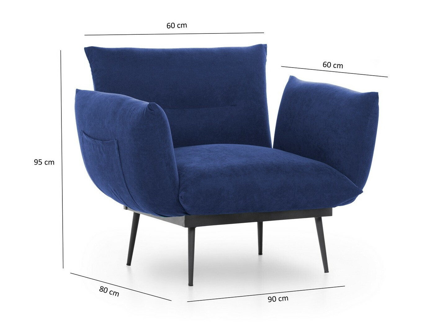 Кресло Altadena 469 (Синий)