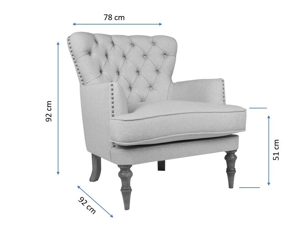 Кресло Altadena 495 (Крем)