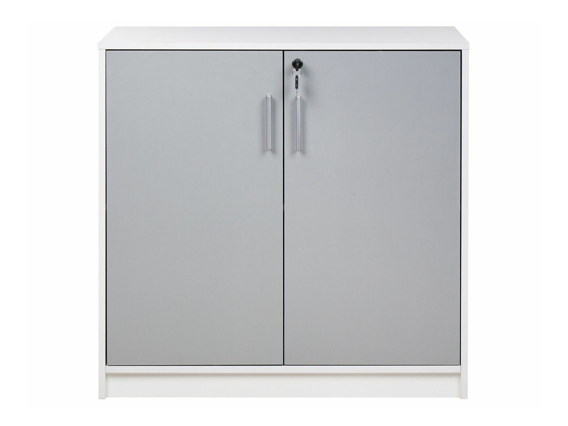 Skapis Catferu 112 (Balts + Pelēks)