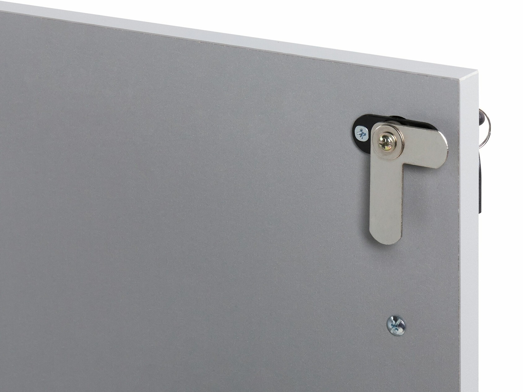 Skapis Catferu 112 (Balts + Pelēks)