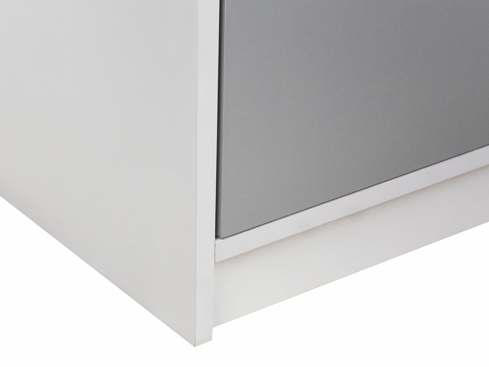 Skapis Catferu 112 (Balts + Pelēks)