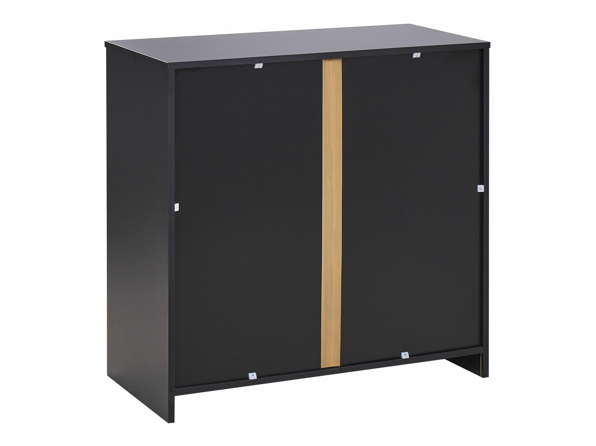 Skapis Catferu 112 (Melns + Gaiši brūns)