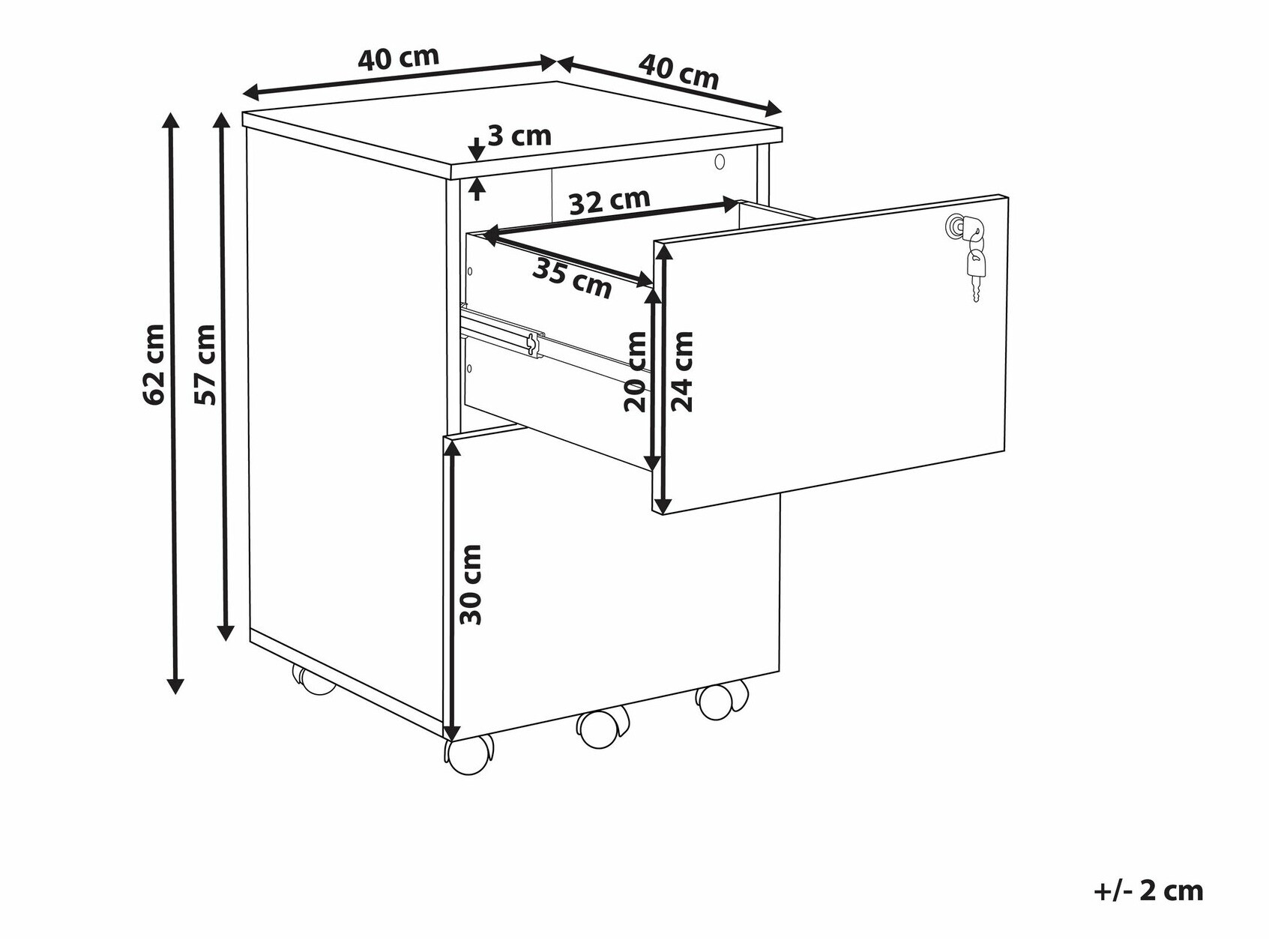 Atvilktņu bloks Berwyn 1528