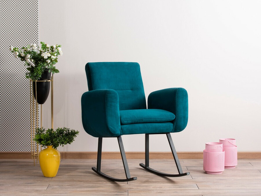 Кресло-качалка Kailua 1647 (Темно-бирюзовый)