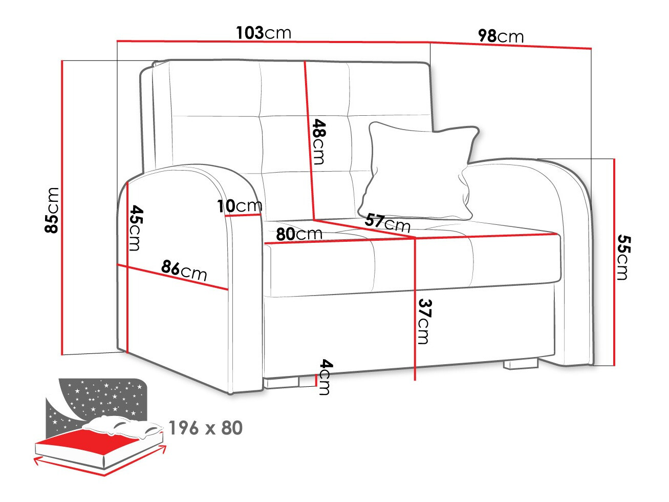 Кресло Columbus 114 (Kronos 09)