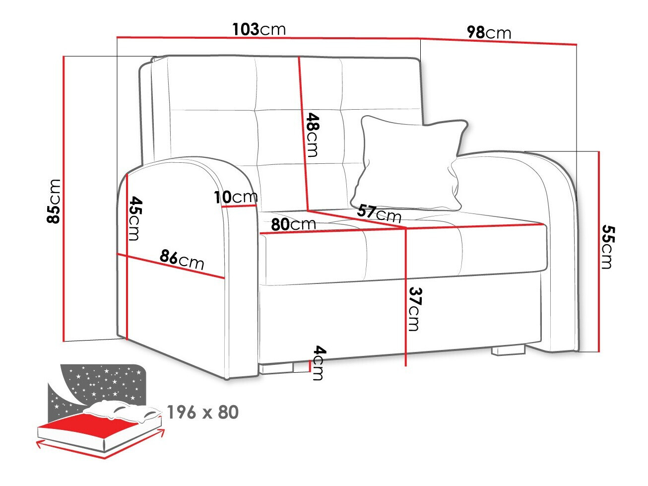 Krēsls Columbus 114 (Paros 3)