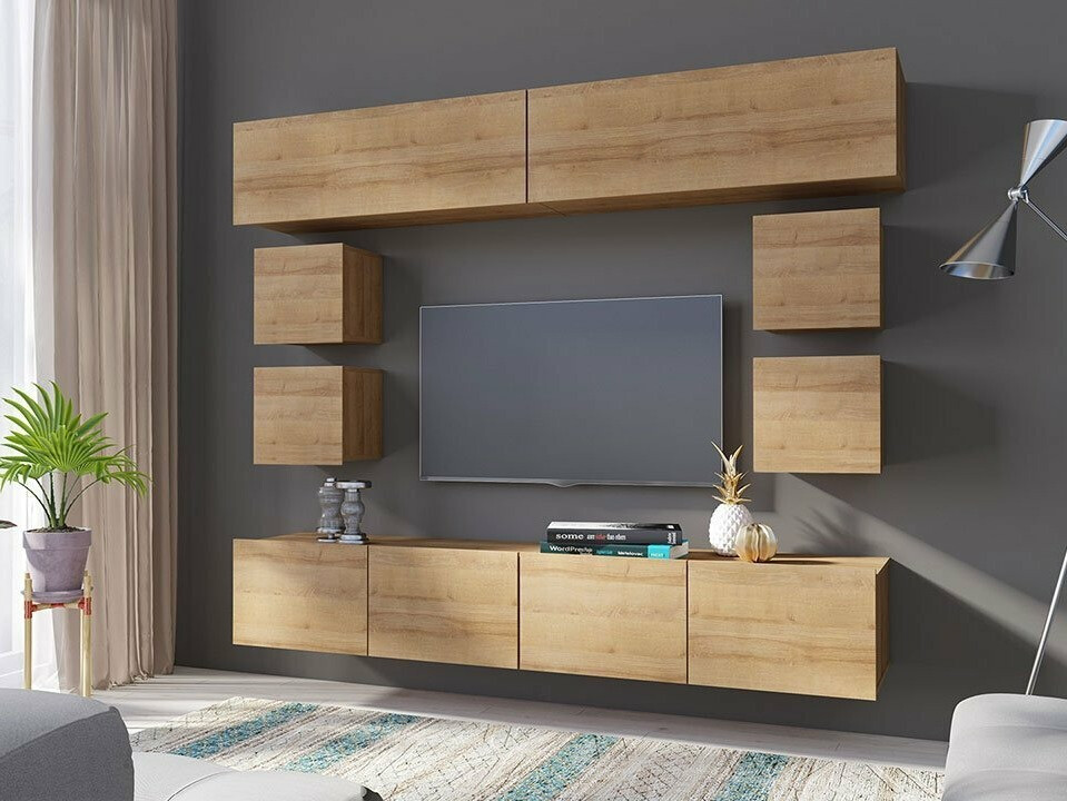 Настенные шкафы Tivdalu 124 (Золотистый дуб)