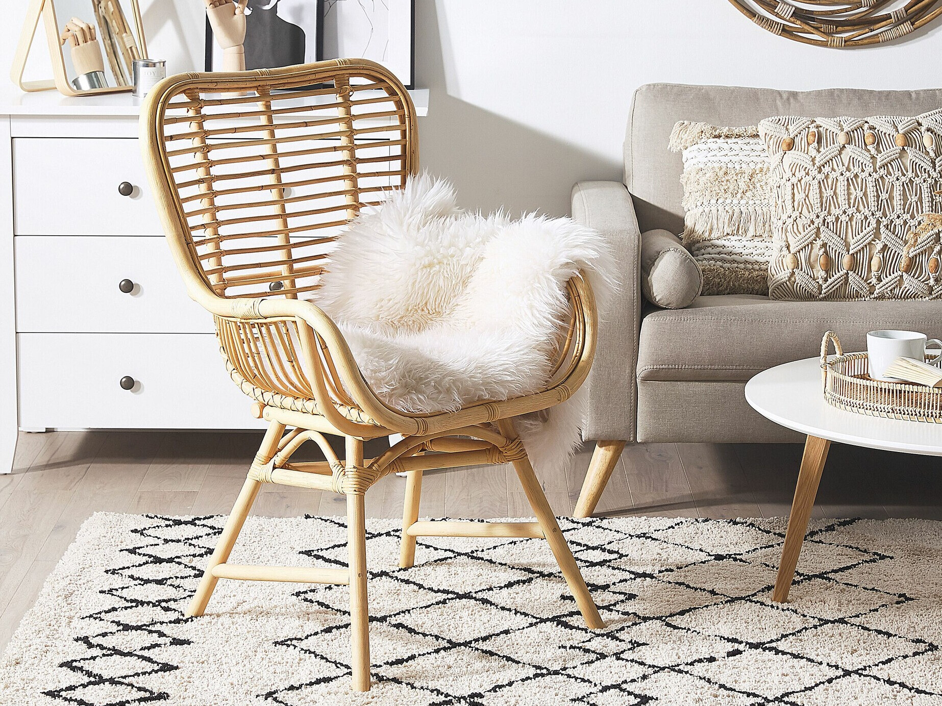 Krēsls Berwyn 1544 (Gaiši brūns)