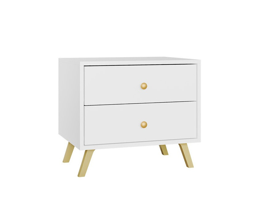 Прикроватная тумбочка Monfera 101 (Белый)